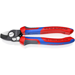 Kabelschere mit Öffnungsfeder, Knipex, 180mm, Knipex, 95 22 165 - Produktbild - 1