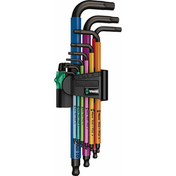 950/9 Hex-Plus Multicolour 1 Winkelschlüsselsatz, Wera, metrisch, 9-teilig, Wera, 05022089001 - Produktbild - 1