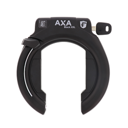 Rahmenschloss BLOCK XXL, AXA, Öffnung = 60mm, Schlüssel rastend, schwarz, Axa, 58240056KC - Produktbild - 1