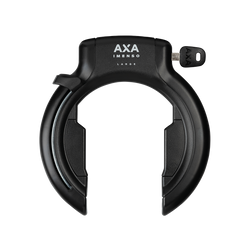 Rahmenschloss IMENSO Large Retractable, AXA, Öffnung = 75mm, Schlüssel abziehbar, schwarz, Axa, 58740056KC - Produktbild - 1