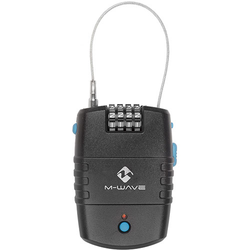60-300-21446690-21446690.jpg Alarmschloss Lock 'N 'Roll, M-WAVE, Zahlenschloss, L=730mm, Messingschlager, 230054 - Produktbild - 1