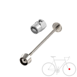 Set 04, Vorderrad 130mm, PITLOCK, silber, Pitlock, P040000 130mm - Produktbild - 1 Set 04, Vorderrad 130mm, PITLOCK, silber, Pitlock, P040000 130mm - Produktbild - 1