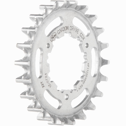 Gates CDX hintere Riemenscheibe, 22 Zähne, Enviolo E9, silber, Gates, 78980737-AM - Produktbild - 1