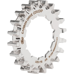 66-2-020-21446713.jpg Gates CDX hintere Riemenscheibe, 20 Zähne, Rohloff, silber, Gates, 789800622-AM - Produktbild - 1