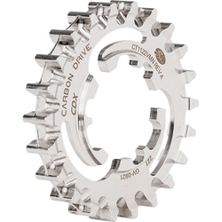Gates CDX hintere Riemenscheibe, 22 Zähne, Enviolo / Nuvinci, silber, Gates, 789800629-AM - Produktbild - 1