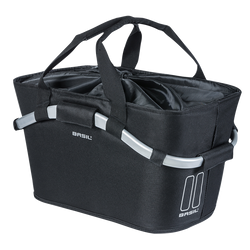 Basil Gepäckträgerkorb Classic Carry All MIK 2.0 22 Liter schwarz - Produktbild - 1 Basil Gepäckträgerkorb Classic Carry All MIK 2.0 22 Liter schwarz - Produktbild - 1