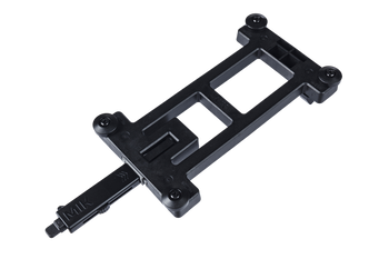 Basil MIK 2.0 Adapterplatte abschließbar 2 Schlüssel schwarz 70173 - Produktbild - 1 Basil MIK 2.0 Adapterplatte abschließbar 2 Schlüssel schwarz 70173 - Produktbild - 1