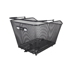 XLC BA-B14 Fahrradkorb für hinten, 27 Liter, mit MIK-2.0-Platte, schwarz - Produktbild - 1 XLC BA-B14 Fahrradkorb für hinten, 27 Liter, mit MIK-2.0-Platte, schwarz - Produktbild - 1