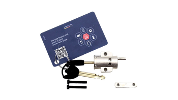 ABUS Akkuschlossset Abus GEN 5 CX AL | inkl. Zylinder, Schlüssel, Schrauben - Produktbild - 1