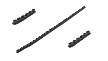 Haibike MRS Gummiabdeckung für die Zubehörschiene am Modular Rail System, schwarz - Produktbild - 1 Haibike MRS Gummiabdeckung für die Zubehörschiene am Modular Rail System, schwarz - Produktbild - 1