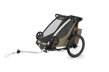 Thule Chariot Cross 2 single Braun – Multisport Fahrradanhänger - Produktbild - 1