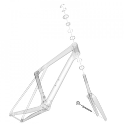 LaPierre VR-Steckachse Lapierre Xelius DRS | TA12 x 114 mm, M12 x P1.5 x 12 mm - Produktbild - 1 LaPierre VR-Steckachse Lapierre Xelius DRS | TA12 x 114 mm, M12 x P1.5 x 12 mm - Produktbild - 1