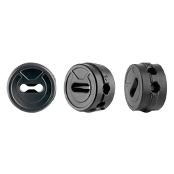 BySchulz Dämpferelement bySchulz SEP.2 Elastomer | schwarz, hart 100-125kg - Produktbild - 1