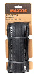Maxxis Reifen Maxxis Receptor Gen.2 faltbar | 28" 700-40C 40-622 sw/tan TLR EXO HYPR-X - Produktbild - 2