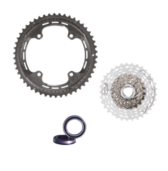 Campagnolo Ultra Kit Kassete+Kettenblatt | 13-f., 52 + 11/36 Z. inkl. USB Lager QCK - Produktbild - 1