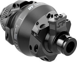 216-00-38500-7613052411781-2-21447670-21447670.png DT Swiss 350 Vorderradnabe mit Nabendynamo, 12 x 100 mm, 24 Loch, Centerlock, Straightpull, schwarz - Produktbild - 2