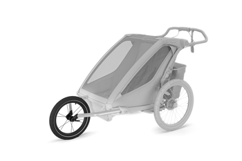 Thule Chariot all-terrain kit 2 double Aluminium – Umrüst-Set - Produktbild - 1