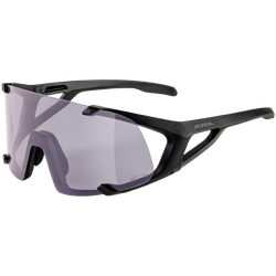 Alpina Sportbrille Alpina Hawkeye Q-Lite V | sw matt, Glas Q-Lite V lila, Kat.1-3 - Produktbild - 2