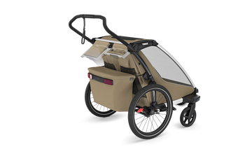 Thule Chariot Cross 2 double Braun – Multisport Fahrradanhänger - Produktbild - 1