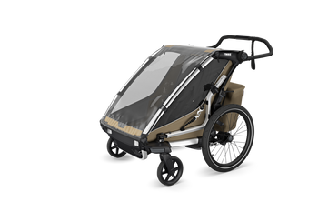 Thule Chariot Cross 2 double Braun – Multisport Fahrradanhänger - Produktbild - 2