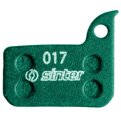 Diverse Scheibenbremsbelag Sinter 017 Sram Road | organisch, MTB race, grün, VE=1 Paar - Produktbild - 2