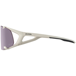 Alpina Sportbrille Alpina Hawkeye S Q-Lite V | grau matt, Glas Q-Lite V lila, Kat.1-3 - Produktbild - 2