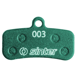 Diverse Scheibenbremsbelag Sinter 003 Shimano D | organisch, MTB Race, grün, VE=1 Paar - Produktbild - 2