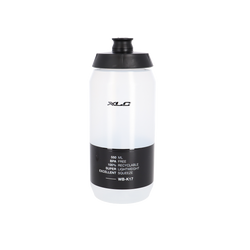 XLC Trinkflasche WB-K17 550 ml transparent – leichte Fahrradflasche für optimalen Durstlöscher - Produktbild - 1