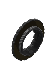Lockring Centerlock, DT SWISS
mit Innen- und Außenverzahnung
Farbe: schwarz, Gewicht: 12 g, VE: 1 Stk. - Produktbild - 1