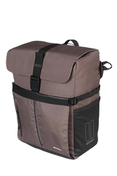 Basil Einzelpacktasche Basil Move MIK Hooks | braun, 24x14x34cm, 15ltr - Produktbild - 2