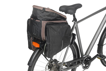 Basil Gepäckträgertasche Basil Move | braun, 31x15x30cm, 10-26ltr - Produktbild - 2