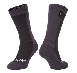 SealSkin Socken SealSkinz Starston | schwarz/grau, Gr. XL - Produktbild - 1