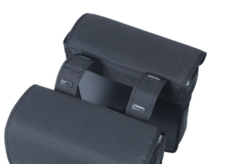 Basil Doppelpacktasche Basil Go | solid black, 14x27x31cm, 32ltr - Produktbild - 2