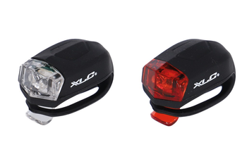 XLC LED Batterie Beleuchtungsset CL-E14 | 2 weiße/2 rote LEDs - Produktbild - 1