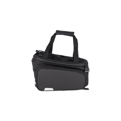 XLC Gepäckträgertasche 5:1 BA-M06 | schwarz/anthrazit, 28x18x15cm, 8,5-21,5l - Produktbild - 2