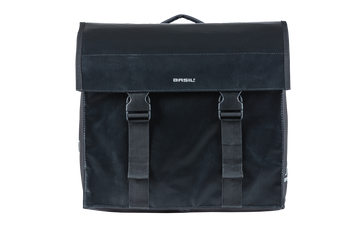 Basil Doppeltasche Basil Urban Load MIK | schwarz, 48-53ltr, 8x38x30cm, MIK - Produktbild - 2