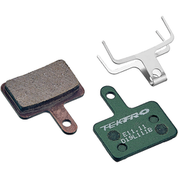 Bremsbeläge Disc Overall Balance / Performance für TEKTRO 2-Kolben Bremsen, TEKTRO
E11.11, Belagstärke 5 mm, Resin Less Noise, inkl. Spreizfeder - Neue Verpackung
Farbe: Grün, VE: 1 Paar - Produktbild - 1