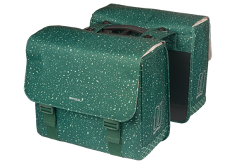 Basil Doppelpacktasche Basil Flair MIK | grün,35x15x31cm (2x),35ltr,Adapterplatte - Produktbild - 1