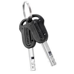Diverse Disc Lock  Kryptonite Kryptolok Alarm | 7,8 x 5,4cm, Ø 6mm, schwarz, 2 Schlüssel - Produktbild - 2