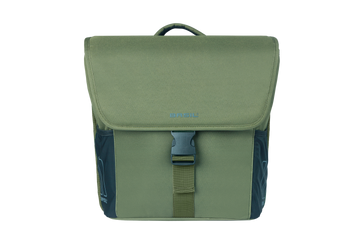 Basil Doppelpacktasche Basil Go MIK | dunkelgrün, 14x27x31cm, 32ltr - Produktbild - 2