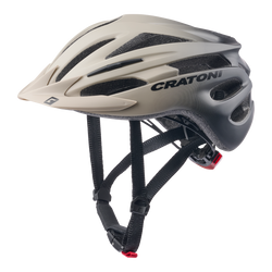 Cratoni Fahrradhelm Cratoni Pacer Jr. | darksand schwarz matt, Gr.XS/S (50-55cm) - Produktbild - 1