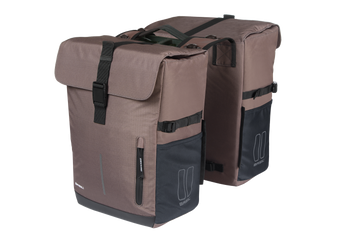 Basil Doppelpacktasche Basil Move MIK | braun, 27x16x38cm (2x), 30ltr - Produktbild - 1