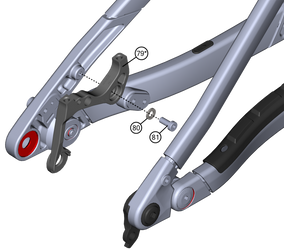 Ghost ABS-Bremsmontagesatz Ghost E-AXS | alle Komponenten zur ABS-Bremsmontage - Produktbild - 1