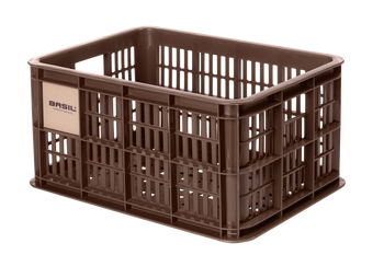 Basil Fahrradkasten Basil Crate S | 28x39x20cm, braun, Kunststoff, 17,5ltr - Produktbild - 1