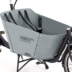 Babboe Holzpaneele Babboe in grau | City Mountain, grau - Produktbild - 1