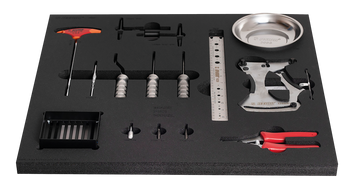 Unior Werkzeugset Unior SOS Radaufbau | rot, 16-teilig, SET1-2600C - Produktbild - 2