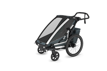 Thule Chariot Cross 2 single Grau – Multisport Fahrradanhänger - Produktbild - 1