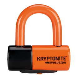 Diverse Disc Lock Kryptonite Evolution Premiump. | 4,8 x 5,4cm, Ø14mm, orange, 3 Schlüssel - Produktbild - 2