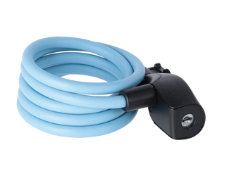 AXA Kabelschloss AXA Resolute 120/8 | Länge 120cm, Ø8mm, ice blue - Produktbild - 1