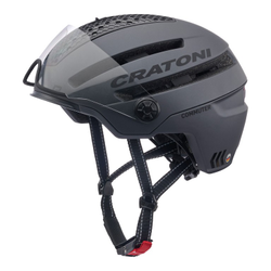 Cratoni Fahrradhelm Cratoni Commuter | dunkelgrau matt, Gr. M/L (58-61cm) - Produktbild - 1
